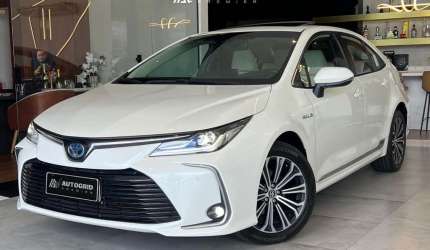 Toyota corolla 1.8 altis premium - branca - 2020/2020