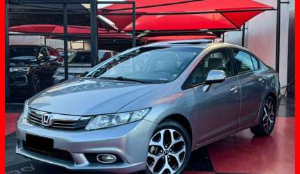 Civic exs 1.8 flex aut. completo 2013 c/ teto solar, manual e chave copia financia 100%