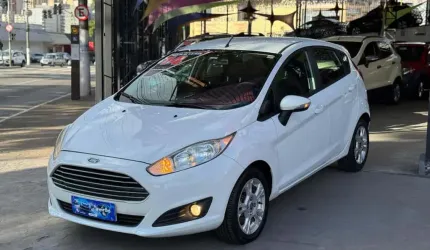 Ford fiesta se plus 1.6 16v flex aut. 5p  - branca - 2014/2014