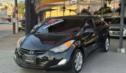 Hyundai elantra gls 1.8 16v aut. - preta - 2011/2012