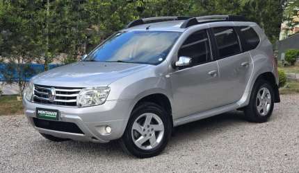 Renault duster dynamique 2.0 hi-flex 16v mec.  - prata - 2012/2013
