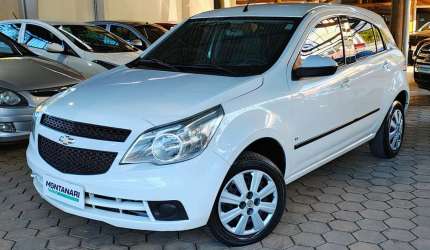 Chevrolet agile lt 1.4 mpfi 8v flexpower 5p  - branca - 2011/2012