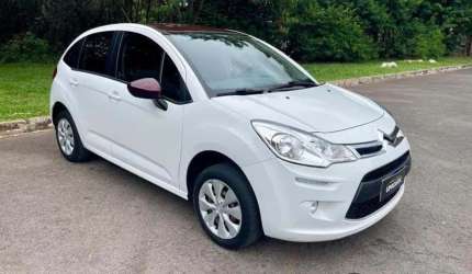 Citroën c3 attraction pure tech 1.2 flex 12v mec - branca - 2020/2021
