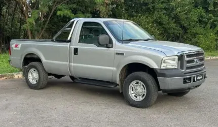 Ford f-250 xlt 3.9 4x4 tb diesel - prata - 2011/2011