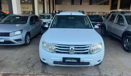 Renault duster 20 d 4x2a - branca - 2013/2014
