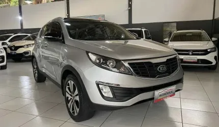 Kia sportage ex 2.0 16v/ 2.0 16v flex aut.  - prata - 2013/2014