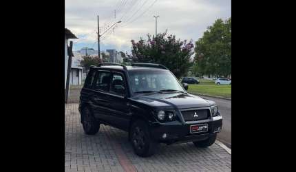 Mitsubishi pajero tr4 2.0/ 2.0 flex 16v 4x4 aut.  - preta - 2007/2007