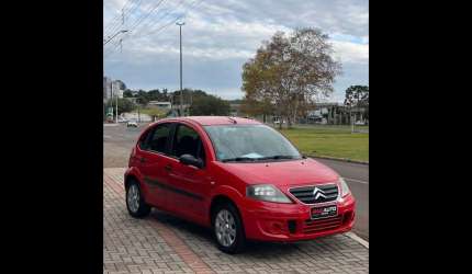 Citroën c3 citroen /c3 glx 14 flex - vermelha - 2012/2012