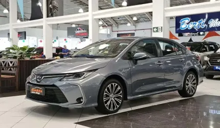 Toyota corolla altis hv - cinza - 2019/2020