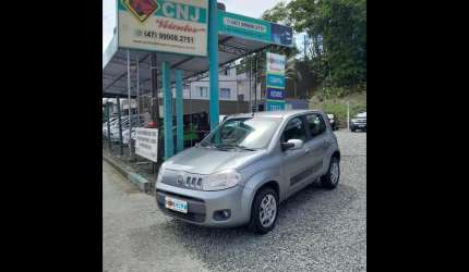 Fiat uno vivace celeb. 1.0 evo f.flex 8v 5p  - cinza - 2012/2012