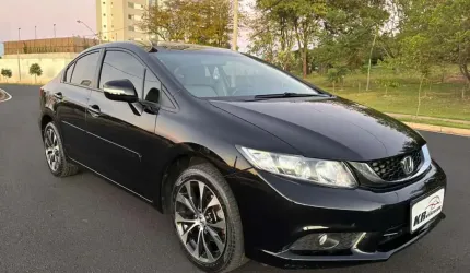 Honda civic lxr 2015 - preta - 2014/2015