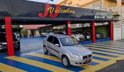 Palio 1.4 elx 2009 prata completo 
