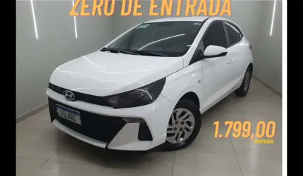 Hyundai hb20 1.0 flex 2024 zero de entrada