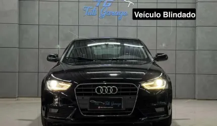 Audi a4 2.0 16v tfsi 183/180cv multitronic  - preta - 2013/2014
