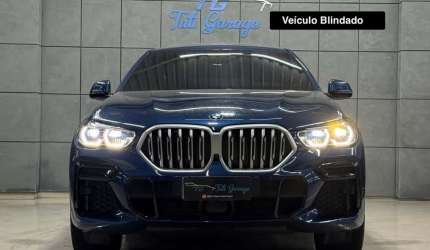 Bmw x6 xdrive 40i m sport 3.0 bi-turbo  - azul - 2022/2023