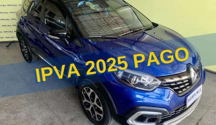 Captur intense turbo 1.3 16v cvt 21/22 azul 