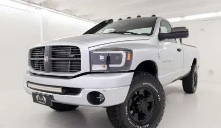 Dodge ram 2500 h.duty 5.9 slt cs 4x4 diesel - prata - 2005/2006