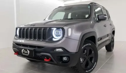 Jeep renegade 2.0 trailhawk 4x4 turbo - cinza - 2021/2021