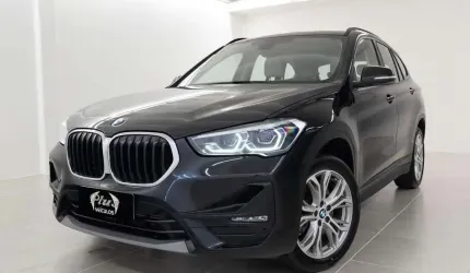Bmw x1 2.0 s-drive 20i gp - preta - 2020/2021