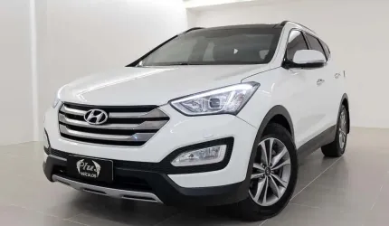Hyundai santa santa fe gls 3.3 v6 7lug - branca - 2014/2015