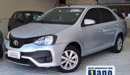 Toyota etios 1.5 x plus sedan 16v flex 4p automático