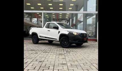 Fiat strada endurance 1.4 flex 8v cs plus  - branca - 2022/2023