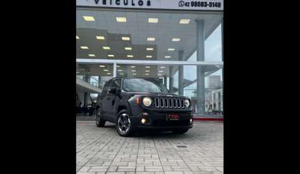 Jeep renegade sport 1.8 4x2 flex 16v aut.  - preta - 2016/2016