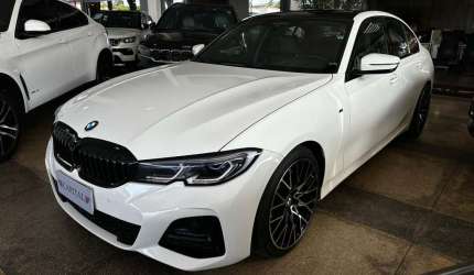 Bmw 330i 2.0 16v turbo gasolina m sport automático - branca - 2019/2020