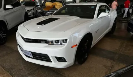 Chevrolet camaro 6.2 ss coupé v8 gasolina 2p automático - branca - 2013/2014