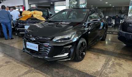 Chevrolet onix 1.0 turbo flex rs automático - preta - 2022/2023