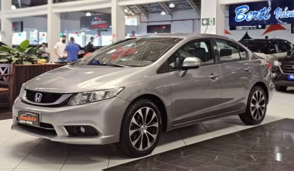 Honda civic 2.0 lxr 16v flex 4p automático