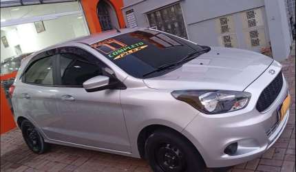 Ford ka 1.0 se/se plus tivct flex 5p  - prata - 2016/2017