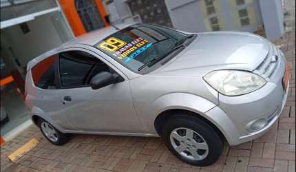 Ford ka 1.0 tecno 8v flex 3p  - prata - 2008/2009