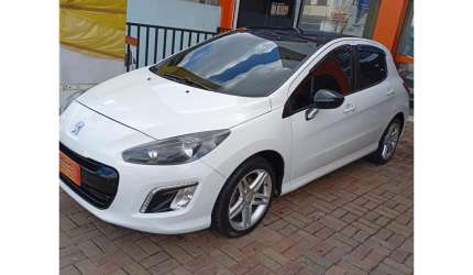 Peugeot 308 allure 2.0 flex 16v 5p aut.  - branca - 2013/2014