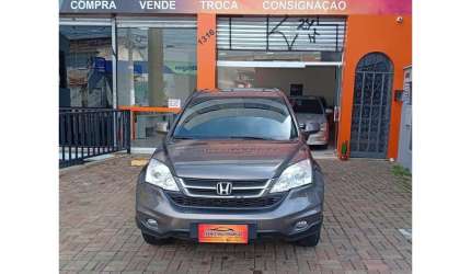 Honda cr-v lx 2.0 16v 2wd/2.0 flexone aut.  - cinza - 2010/2010