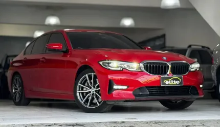 Bmw 330i serie 3 2.0 turbo m sport automatico baixo km financia e troca