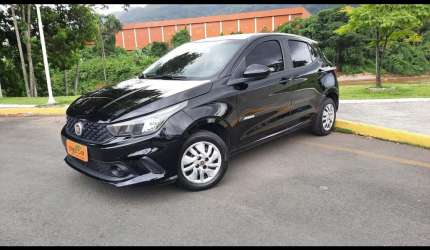 Fiat argo 1.0 6v flex.  - preta - 2018/2018