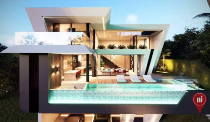 Casa com 5 dormitórios à venda, 677 m² por R$ 4.400.000,00 - Mirante da Mata - Nova Lima/MG