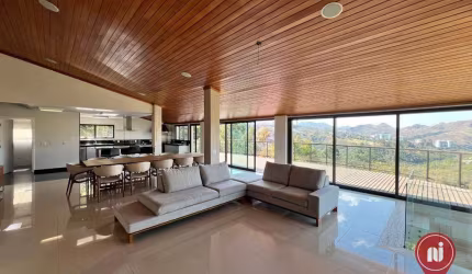 Casa com 4 dormitórios à venda, 707 m² por R$ 4.900.000,00 - Vila d'El Rey - Nova Lima/MG