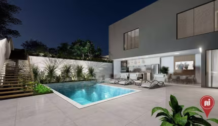 Casa com 4 dormitórios à venda, 350 m² por R$ 3.290.000,00 - Alphaville Lagoa dos Ingleses - Nova Lima/MG