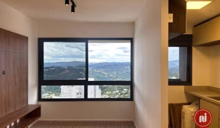 Apartamento com 1 dormitório, 44 m² - venda por R$ 950.000,00 ou aluguel por R$ 5.850,00/mês - Vila da Serra - Nova Lima/MG