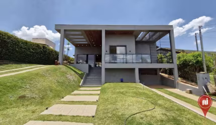 Casa com 4 dormitórios à venda, 250 m² por R$ 1.480.000 - Ville Des Lacs - Nova Lima/MG