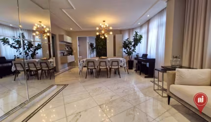 Apartamento com 4 dormitórios para alugar, 140 m² por R$ 7.926/mês - Buritis - Belo Horizonte/MG