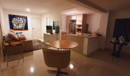 Apartamento com 1 dormitório, 55 m² - venda por R$ 890.000,00 ou aluguel por R$ 5.850,00/mês - Vila da Serra - Nova Lima/MG