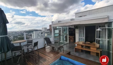 Cobertura com 2 dormitórios à venda, 135 m² por R$ 1.299.000,00 - Buritis - Belo Horizonte/MG