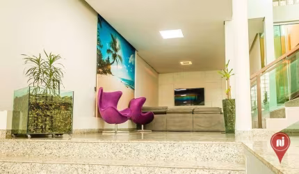 Casa semi-mobiliada com 4 dormitórios à venda, 470 m² por R$ 3.200.000 - Buritis - Belo Horizonte/MG