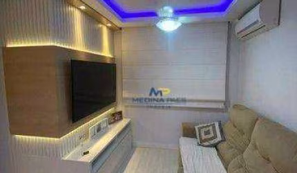 Apartamento com 2 dormitórios à venda, 50 m² por R$ 230.000,00 - Nova Cidade - São Gonçalo/RJ