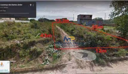 Terreno à venda, 487 m² por R$ 120.000,00 - Santa Isabel - São Gonçalo/RJ