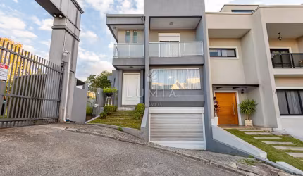 Casa em condomínio fechado com 3 quartos à venda na Rua Máximo João Kopp, 257, Santa Cândida, Curitiba, 237 m2 por R$ 989.990