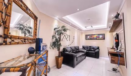 Apartamento para Locação em Praia Grande, Guilhermina, 3 dormitórios, 1 suíte, 2 banheiros, 2 vagas